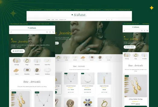 Tishaa: WooCommerce Theme which is fully responsive.