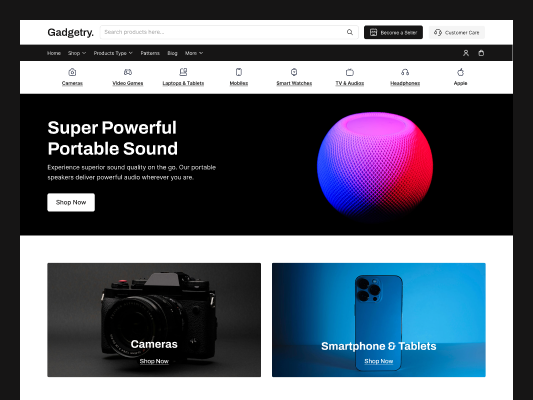 Gadgetry, the ultimate WooCommerce theme.