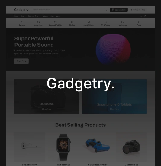 Gadgetry - Sleek,Modern WooCommerce Theme for Tech & More