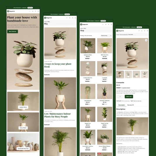 Bagaicha Responsive Pages