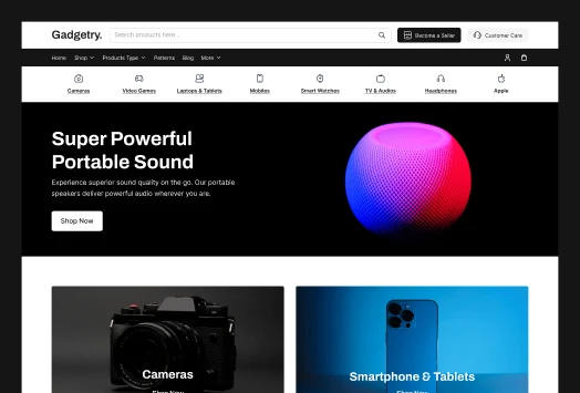 Gadgetry, the ultimate WooCommerce theme.