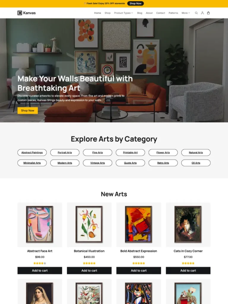 Kanvas main starter demo